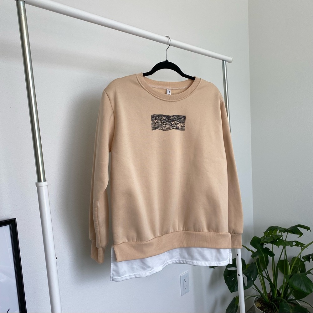 ☁️ NO BRAND Soft & Cozy Tan Color Sweater